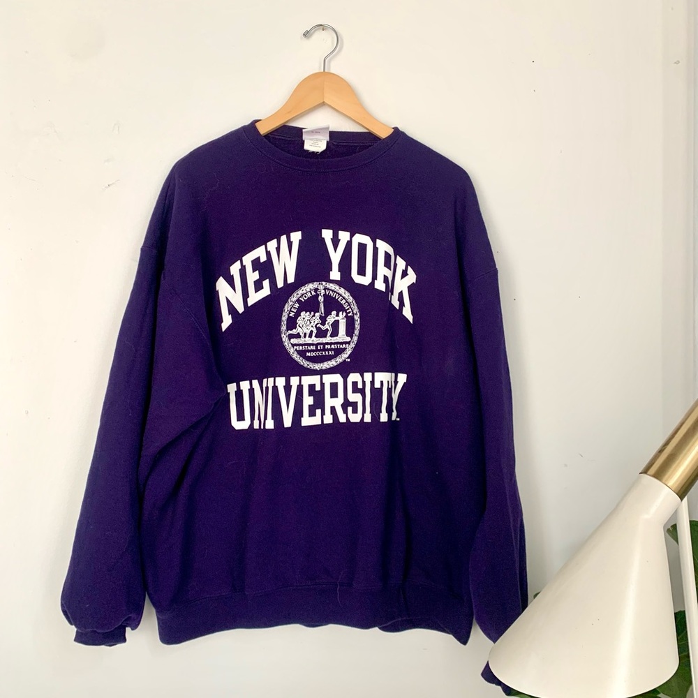 Vintage NYU Champion Crewneck Sweater